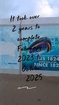 Rhyl's sea defence 🌊🌬️