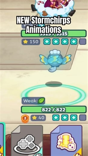 Prodigy Math Game | *NEW* Stormchirps Animations! #shorts #prodigymathgame