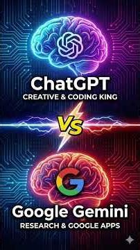 ChatGPT vs Google Gemini: Kaun Sa Best Hai? (2026 Comparison) Jaan Lo Use Karne Se Pehle! #chatgpt
