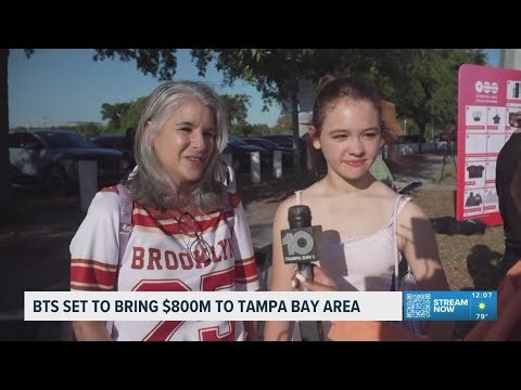 BTS Army descends on Tampa ahead of world tour