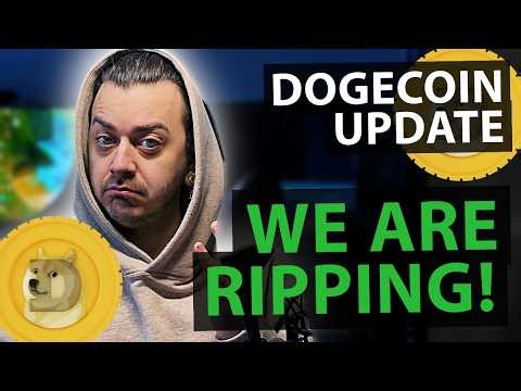 THE MARKET IS RIPPING?! | DOGECOIN PRICE PREDICTION | DOGE TECHNICAL ANALYSIS