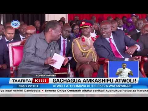 Gachagua amshambulia Atwoli kwa kumpigia debe Ruto badala ya kutetea wafanyakazi