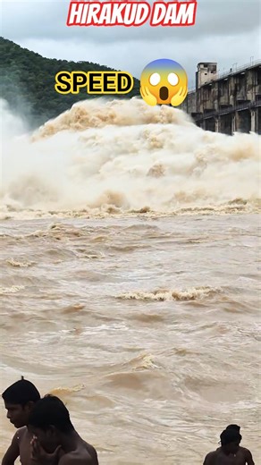 Rengali Dam Gate Open 📢 #spillway #discharge #water #gate #dam #opening #gate