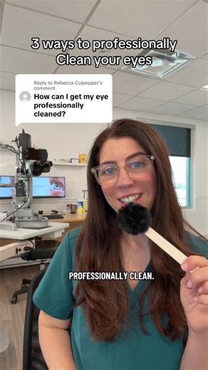 Replying to @Rebecca Culpepper Your eyes can be professionally cleaned in three different places and most people don’t realize that 👀 1️⃣ Your lashes This is where debris, makeup residue, oils and demodex live. Microblepharoexfoliation gently cleans and exfoliates the lash line so treatments actually work better and irritation goes down. 2️⃣ Under your eyelids This is the space most people never think about. Rinsada flushes underneath the lids to remove inflammatory debris and bacteria that dro