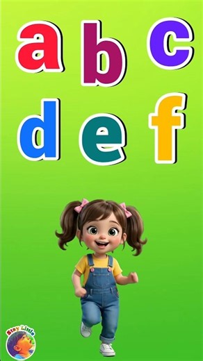 a b c d e f g small Alphabet letters for kids #kidslearning #staylittlechannel