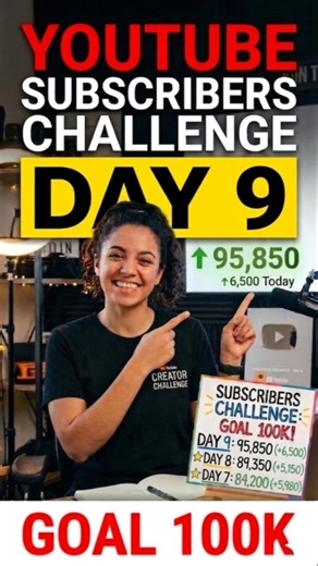 YouTube subscribers count Challenge Day 9 #youtubeshorts #challenge #30dayschallenge