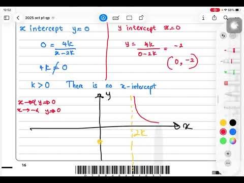 WMA11/01 | P1 OCT 2025 | Q6 - part1 Explained Step-by-Step | P78848A | Edexcel Pure Math | IAL Maths
