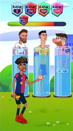 Breath holding! 🌊 Ronaldo Messi and Neymar who will win??