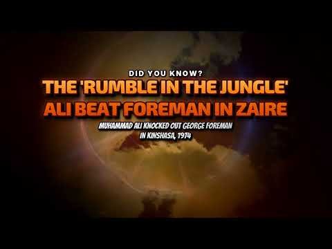 Ali vs. Foreman: The Rumble in the Jungle Knockout