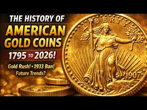 🇺🇸 The Fascinating Journey of American Gold Coins (1795–2026) History, Value & Future Price Forecast