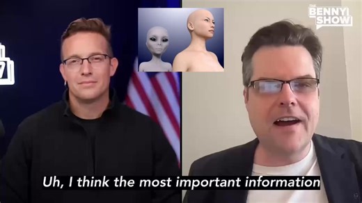 Gaetz didn't say, "There is an alien hybrid breeding program."And he said he was briefed in an UNCLASSIFIED setting. Why do you continually lie to people?Wanna know why so many people are misinformed? Interstellar's account is one reason, and none of the replies correct the record. Gaetz even added that he was unable to verify these claims.