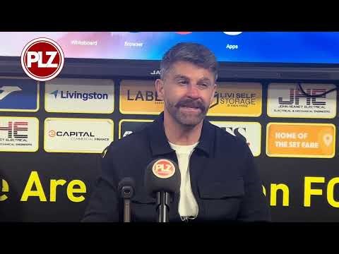 ‘We’re three unbeaten’ | Stephen Robinson | Livingston 2-2 Aberdeen