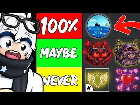 Blox Fruits UPDATE 30 TIER LIST (Roblox)