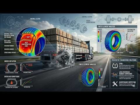 Why Truck Tires Explode at High Speed | Engineering Explained