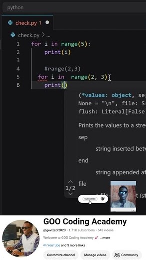 What Is the Output of range(2, 3) in Python?