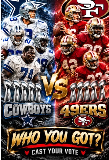 Cowboys vs 49ers rivalry: Which dynasty was greater?
