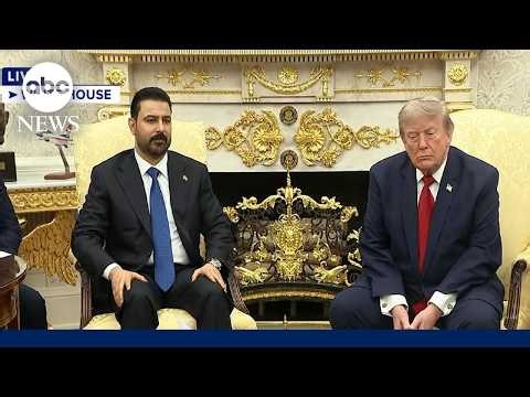 Trump meeting with Iraqi PM at White House
