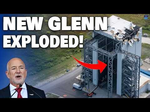 BAD NEWS! B.O New Glenn GSE-2 Suffers Anomaly Explosion, Facility Blow Up While Lunar Lander...