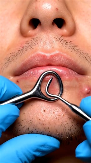 Chin Acne Extraction Infected Pimple Removal ASMR