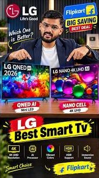 LG New Smart TV 2026 – QNED MiniLED + Nano 4K UHD with Gemini & Copilot AI! 🔥