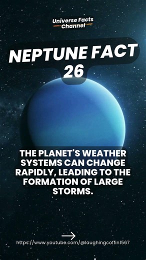 🌪️ Neptune’s Weather Can Change in an Instant