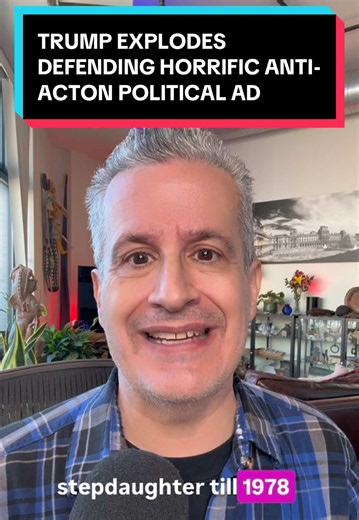 23OCT26 An angry Donald Trump lashed out at a reporter who challenged his defense of Ohio GOP gubernatorial candidate Vivek Ramaswamy’s horrific ad calling his Democratic opponent Amy Acton a liar for accusing her stepfather of r*ping her as a child. The ad features Acton’s estranged mother, who fled the state with the stepfather to help him avoid going to trial over the r*pe charges. #acton #vivek #trump