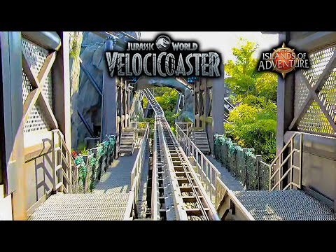 2025 Velocicoaster Roller Coaster On Ride Front Seat POV Islands of Adventure Universal Orlando