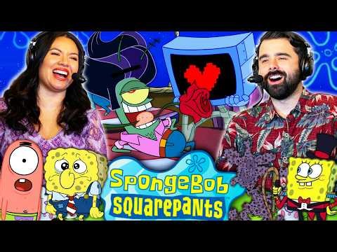 We Watched SPONGEBOB SEASON 13 EPISODE 1 & 2 For the FIRST TIME!! LOCKDOWN FOR LOVE