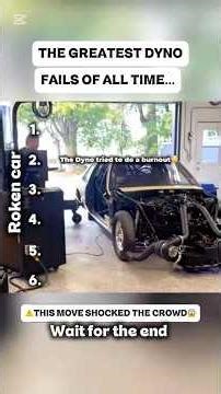 The Most Insane Dyno Fails Ever Caught on Camera. You need to watch this