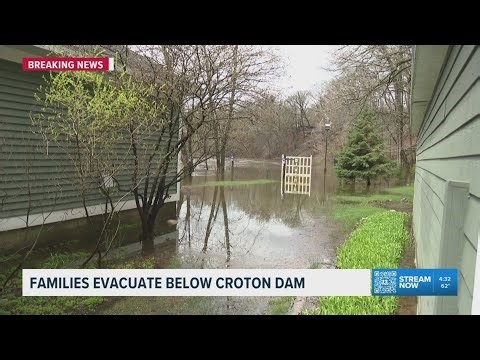 Families evacuating below the Croton Dam along the Muskegon River floodplain | UPDATE