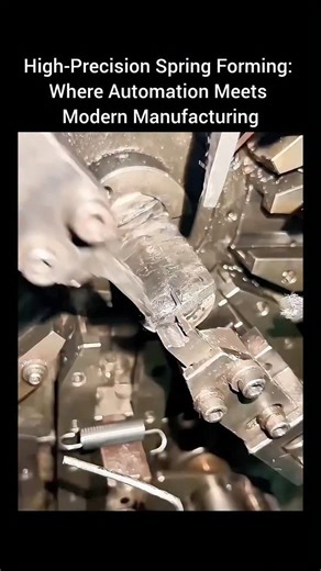 Engineering Gadgets on Instagram: "High-Precision Spring Forming: Where Automation Meets Modern Manufacturing This video offers a close-up look at how automatic spring-forming machines deliver unmatched precision and efficiency in today’s manufacturing ecosystem. From consumer electronics to automotive systems, springs are essential components—and their reliability begins with the advanced technology seen in this process. Each stage in the machine’s operation reflects the tight synchronization o