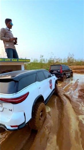 Rc Hand Made Toyota Fortuner Vs Scorpio Classic #rccar