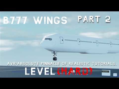 Boeing 777 (PART 2) WINGS | Plane Crazy Tutorial