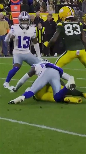 Read the play perfectly 🏈