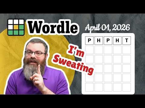 Uh oh | Wordle #1747 (April 1, 2026)