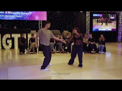 Nick Hoffman & Nicolette Flores - 4th place Advanced Jack&Jill Finals - SwingTime Denver 2026