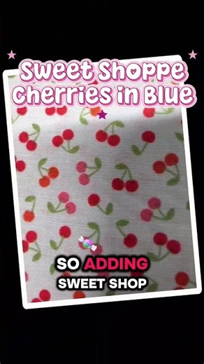Yardage is Here! 🍒