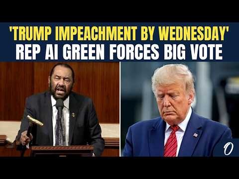 Trump Impeachment: Democrat Al Green MOVES To Impeach Trump?  Vote FORCED