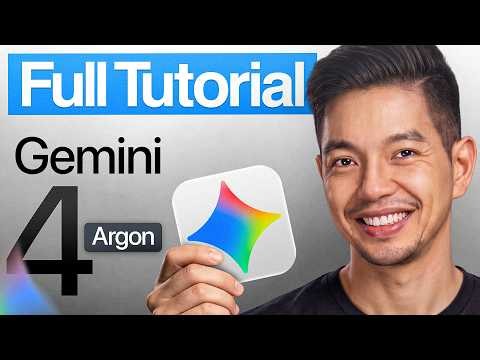 Gemini 4 Argon Full Tutorial for Beginners: How to Use (Like a Pro)