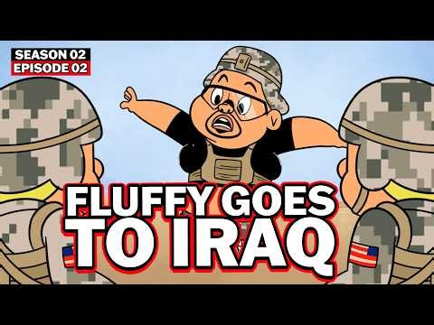 FLUFFY GOES TO IRAQ