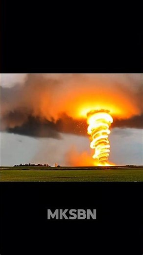Normal Tornado 🌪️ vs Dangerous Tornado😱#tornado