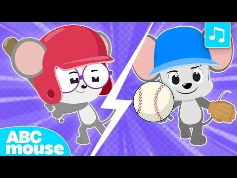 ⚾ Keep Swinging 🎵 | ABCmouse Baseball Song for Kids | Never Give Up! 💪