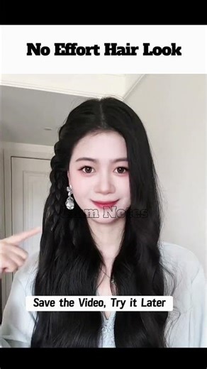 Romantic Half Up Braided Crown Tutorial | Wear Elegant Korean Braided Hairstyle for Long Hair #ootd