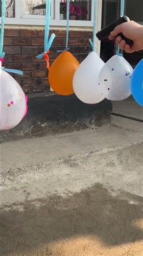 How do water-filled balloons explode? #balloon