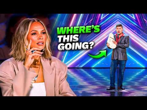 Who Writes Songs Like THIS?! The Judges Couldn't Stop Laughing!