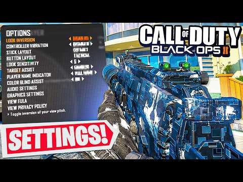 BLACK OPS 2 BEST SETTINGS TO USE in 2026! (BO2 Best Controller Settings PS4/PS5) - Black Ops 2 Port
