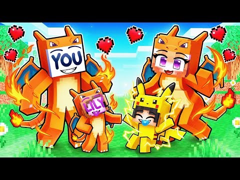 You Have a POKEMON FAMILY in Minecraft!