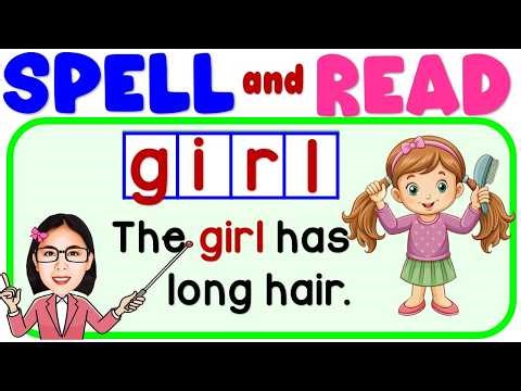 SPELLING READING LESSON | 4-LETTER WORD | TEACHER AYA ONLINE TUTOR | SPELLING READING TUTORIAL