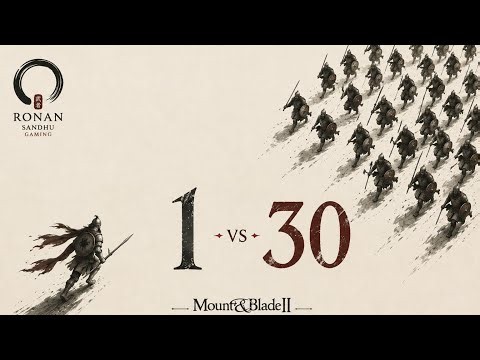 I Beat 30 Soldiers Alone In Banner Lord Mount And Blade