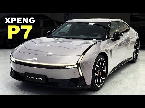 New Xpeng P7 - 820km Range Stylish Electric Sedan Full Tour